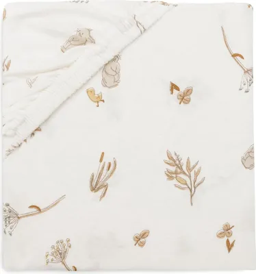 Produktbild von Jollein Spannbettlaken Jersey - Für Wiegen Riverside 40/50x80/90cm 100% Baumwolle Spannbetttuch
