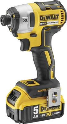 Zdjęcie produktu dla DeWALT DCF887P2-QW, Klucz udarowy, Czarny, Żółty, 1/4", 3250 RPM, 205 N·m, 1000 RPM