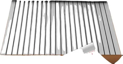 Image de Tapis de protection pour chaussures, adhésif, étanche, haute performance, dimensions : 3000 x 900 x 6 mm