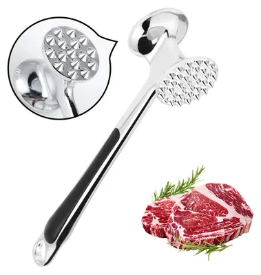 Fleischklopfer, weich, für Schnitzel, Steaks, Hähnchen, ergonomischer Griff