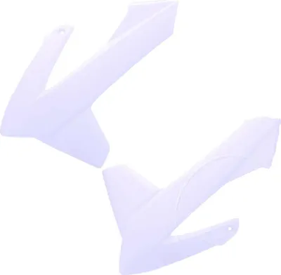 Immagine prodotto di Coppia fianchetti radiatore POLISPORT bianco per Sherco