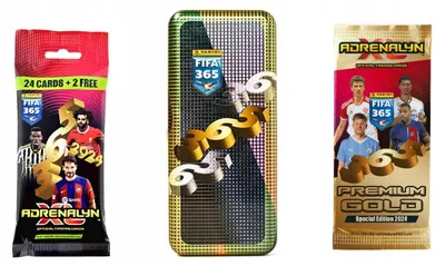Obrázok produktu pre PANINI FIFA 365 2023/2024 - ADRENALYN - plechová krabička (ceruzka)