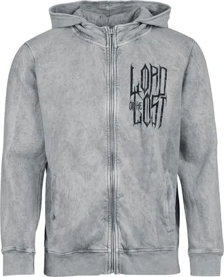 Produktbild von Lord Of The Lost Kapuzenjacke Herren Heptagram hellgrau L