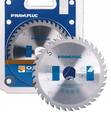 Produktbild von Rawlplug Kreissägeblatt für Holz 160mm 24 Zähne 20mm Bohrung