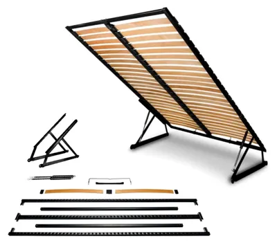 Produktbild von Lattenrost mit Hebemechanismus für klappbaren Bettkasten, Metall, 90x200, 120x200, 140x200, 160x200, 180x200, 200x200