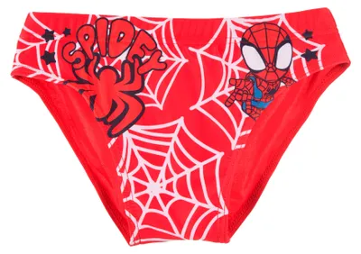 Produktbild von Spider-Man Kinder Badehose Jungen Badeslip , Farbe:Rot, Größe:92
