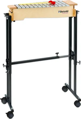 Produktbild von Betzold Sopran-Metallophon + Ständerwagen