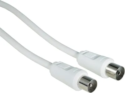 Obrázok produktu pre Hama 00029304, 1,5 m, Koaxiálny, Biela