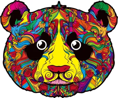Image de Puzzle en bois Panda Bear - Créativité et Détente KP21977