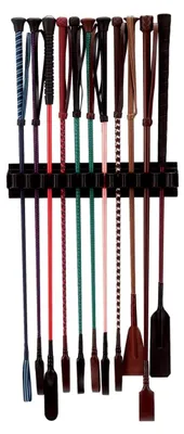 Produktbild von Krawattenhalterung für 11 Krawatten, Schwarz, Kunststoff, Unvollendet