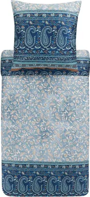 Produktbild von Bassetti Mako-Satin Bettwäsche-Garnitur COMO Farbe GRAU G1 Größe 200x200 + 2x80x80cm