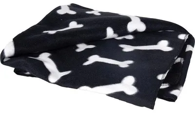 Obrázek produktu pro Karlie Flamingo Fleecedecke Milda - 100 x 70 cm Schwarz