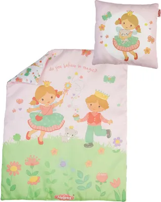 Image de Couverture pour poupée avec oreiller Princesse Emily