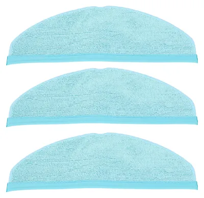 Produktbild von 3 Stück Wischtücher-Set, Reinigungsaufsätze für Staubsauger, Ersatzreinigungstücher für Cecotec Conga 8090 9090 Staubsauger