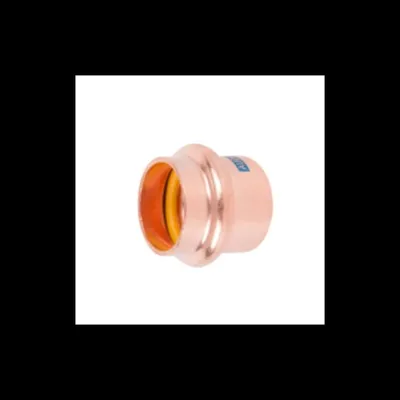 Produktbild von HS AQUAGAS V Verschlusskappe 18 mm 4541018 Kupfer, Press Copper,  Fitting für Gas und Wasser