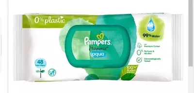Immagine prodotto di Pampers Baby Salviettine umidificate, 48 pezzi - Cura delicata per la pelle del bambino