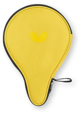 Produktbild von Butterfly Tischtennishülle Easy gelb | Tischtennis Racket Hülle Case