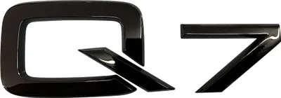 Immagine prodotto di Originale Audi Black Edition Q7 emblema logo lettering in nero