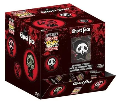 Produktbild von Funko Pop Ghost Face Schlüsselanhänger Mehrfarbig  Kinder Mehrfarbig One Size