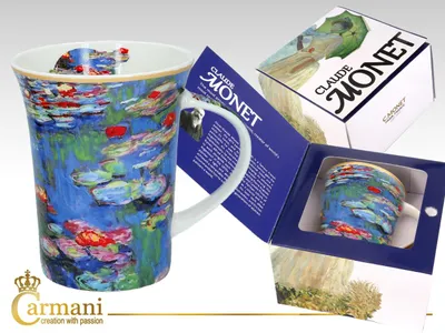 Produktbild von Becher - C. Monet, Seerosen (Carmani)