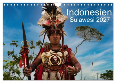 Produktbild von Sulawesi 2027 (Wandkalender 2027 DIN A4 quer), CALVENDO Monatskalender