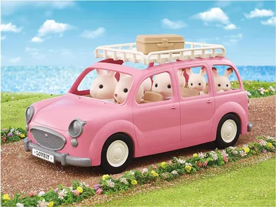 Productafbeelding van SYLVANIAN FAMILIES - Pink minivan for family picnics