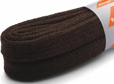 Produktbild von RINGELSPITZ - Flach Schmal – Schlanke Schnürsenkel für Stilvolle Looks - 75 cm, schwarzbraun