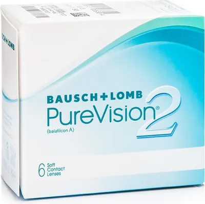 Zdjęcie produktu dla Soczewki PUREVISION 2 HD 6 szt. Moc: -1,75