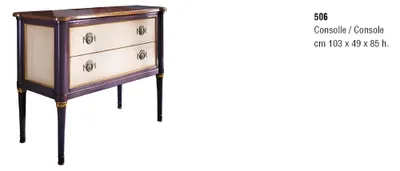 Image de Console en bois Console en bois Table de téléphone Table d'appoint couloir
