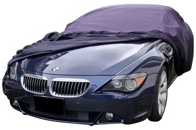 Image de Housse de voiture extérieure adaptée à BMW 6-Series (E63) Noir Imperméable et