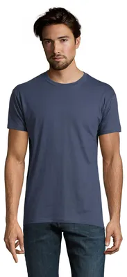 Image de SOLS - T-shirt « Imperial » pour hommes/femmes Unie LT1604 (L) (Denim)