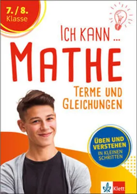 Produktbild von Ich kann Mathe - Terme und Gleichungen 7./8. Klasse