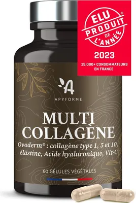 Image de Complément alimentaire Apyforme Multi Collagène, 60 gélules