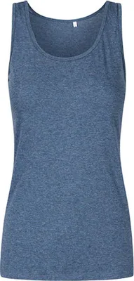 Produktbild von X.O Rundhals Top Damen, Marineblau-Melange, XL