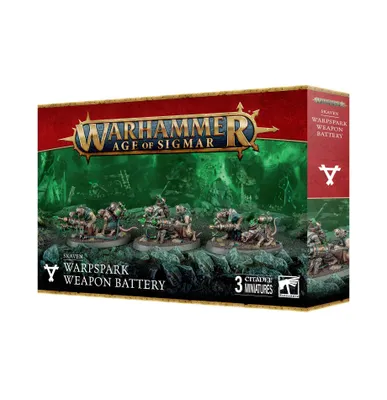 Produktbild von Skaven Warpspark Weapon Battery Warhammer Age of Sigmar 3 Waffenteams