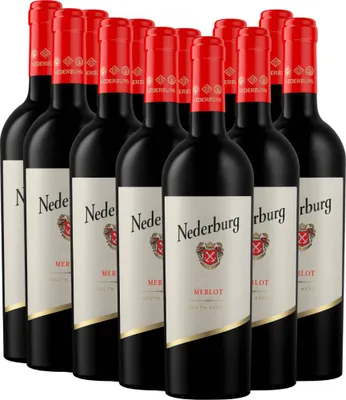 Produktbild von 12er Vorteils-Weinpaket - Varietals Merlot - Nederburg