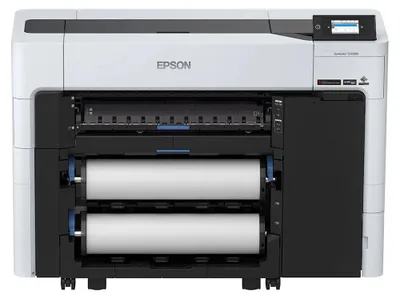 Zdjęcie produktu dla Epson SureColor SC-T3700DE, Atramentowa, 2400 x 1200 DPI, ESC P, HP-GL/2, PDF 1.7, Cyjan, Purpurowy, Czarny matowy, Czarny fotograficzny, Czerwony, Żółty, A1 (594 x 841 mm), Rolka