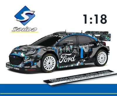 Zdjęcie produktu dla Solido Ford Puma Rally1 Hybrid, Model samochodu rajdowego, Wstępnie zmontowany, 1:18, Ford Puma Rally1 Hybrid, Każda płeć, Drzwi