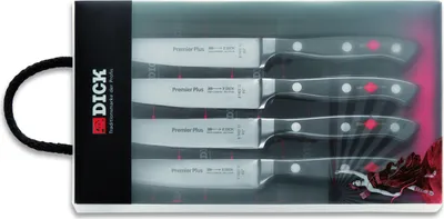 Image de F. DICK Premier Plus Steakmesser Set 4-teilig 4 Steakmesser Besteck-Set