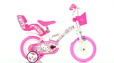 Zdjęcie produktu dla Rower dzieci?cy HELLO KITTY 12" z akcesoriami