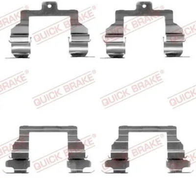 Obrázok produktu pre Súprava brzdových doštičiek QUICK BRAKE 109-1291