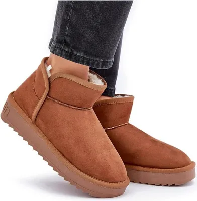 Zdjęcie produktu dla Śniegowce Na Platformie Damskie D.Franklin DFSH370010 Brązowe 38