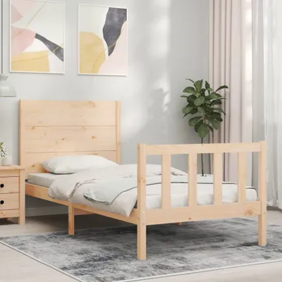 Image de Maison Exclusive - Cadre de lit sans matelas bois de pin massif