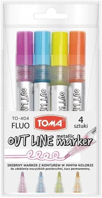 Obrázek produktu pro Konturový fix Fluo, 4 barvy