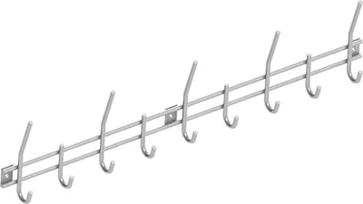 Produktbild von Intersteel Garderobe 9 Haken Edelstahl gebürstet