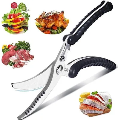 Immagine prodotto di Coltelli multifunzionali - Ideali per carne e pesce - Ergonomici e affilati - Con lama ricurva - Adatti alla cucina