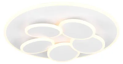 Zdjęcie produktu dla Trio Leuchten Lampa sufitowa LED Mandela 35W, biały ciepły-zimny, biały