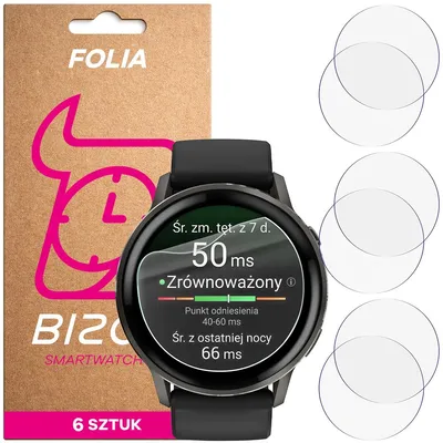 Produktbild von 6x Schutzfolie für den Bildschirm für Garmin Venu 4 41 mm, Bizon Watch HydroFlex