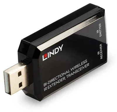 Produktbild von Lindy 38331 Audio-/Video-Leistungsverstärker AV-Sender und -Empfänger Schwarz