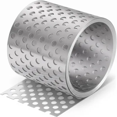 Produktbild von Aluminium Traufgitter, 7 m x 80 mm, Silber